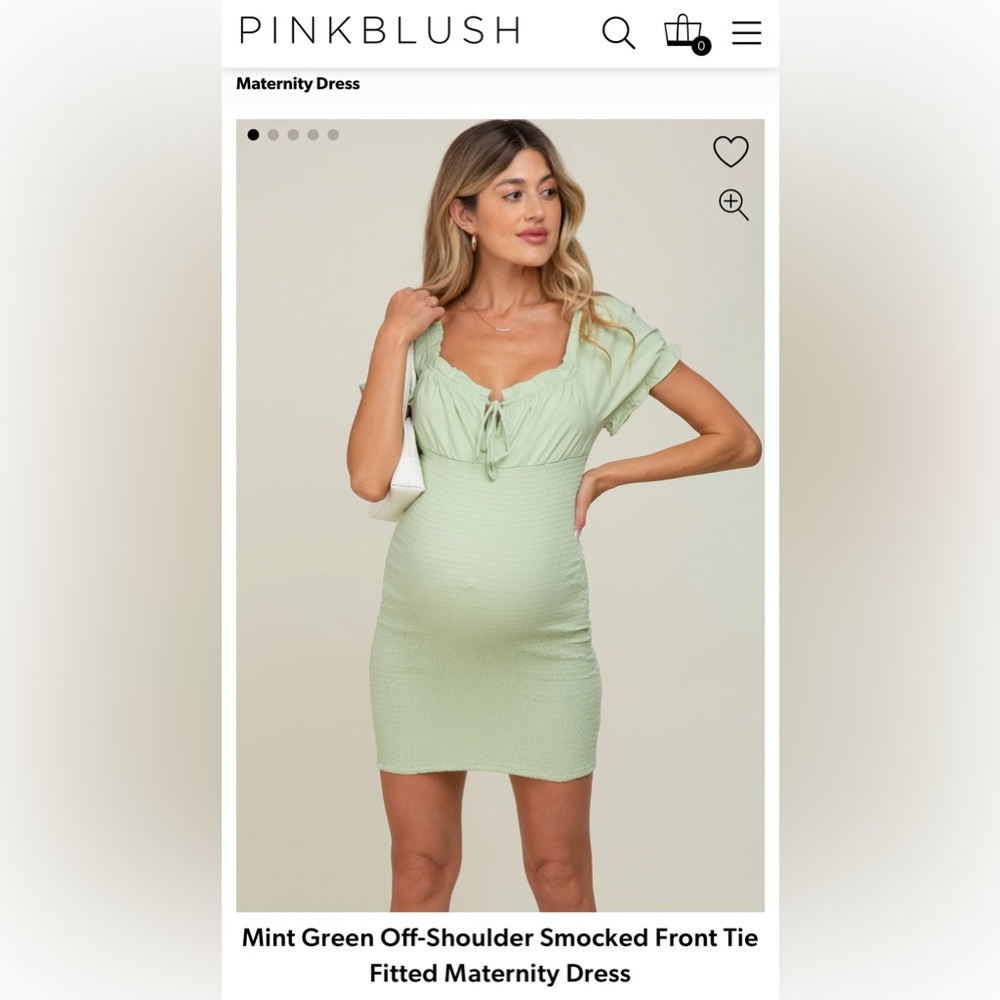 Pinkblush Maternity Dress - Size Small